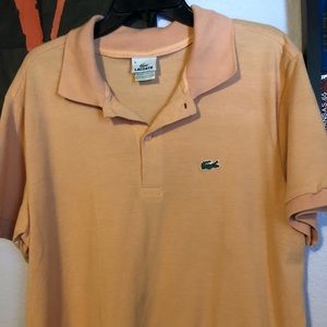 Lacoste Peach polo